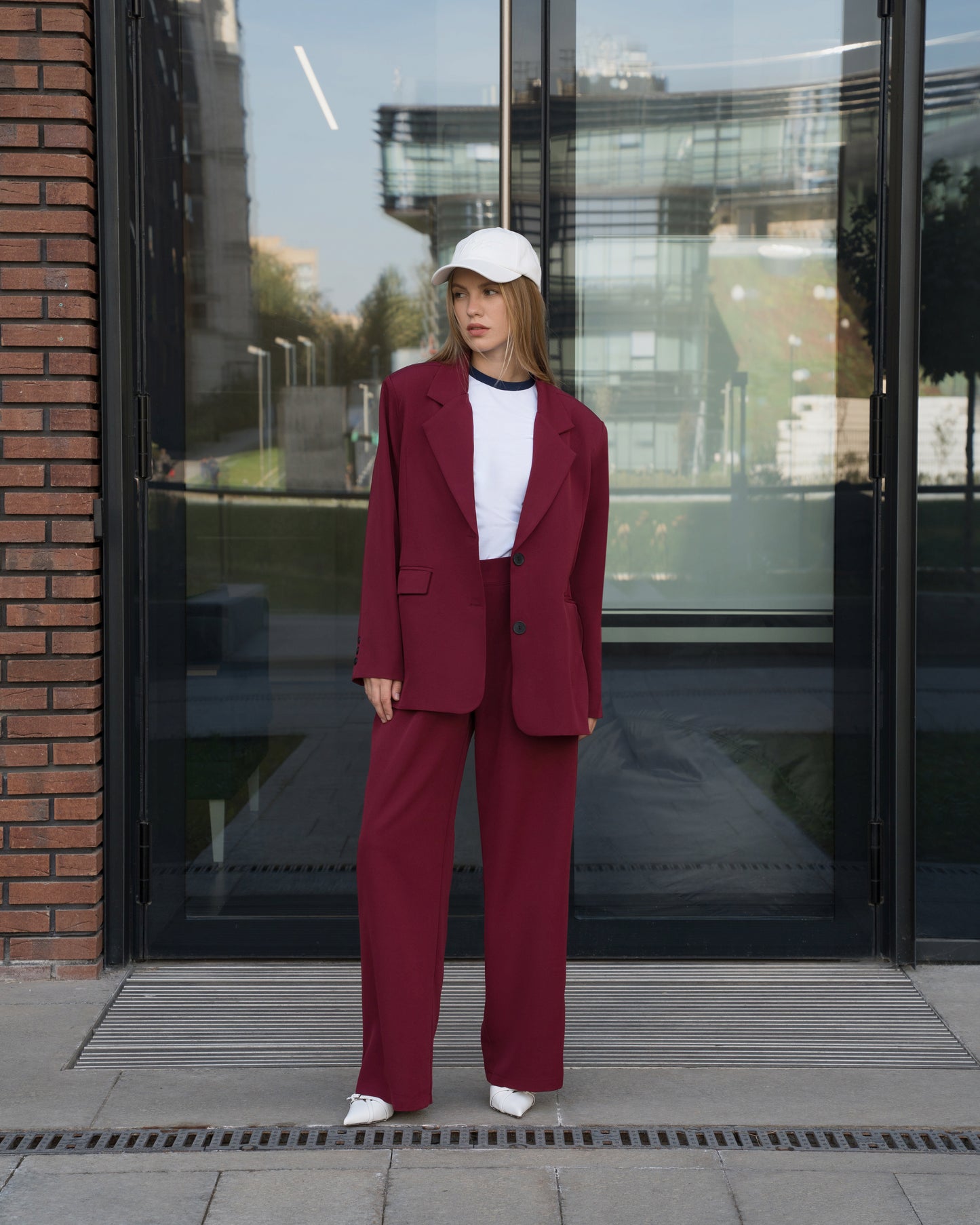 Pepper suit Burgundy