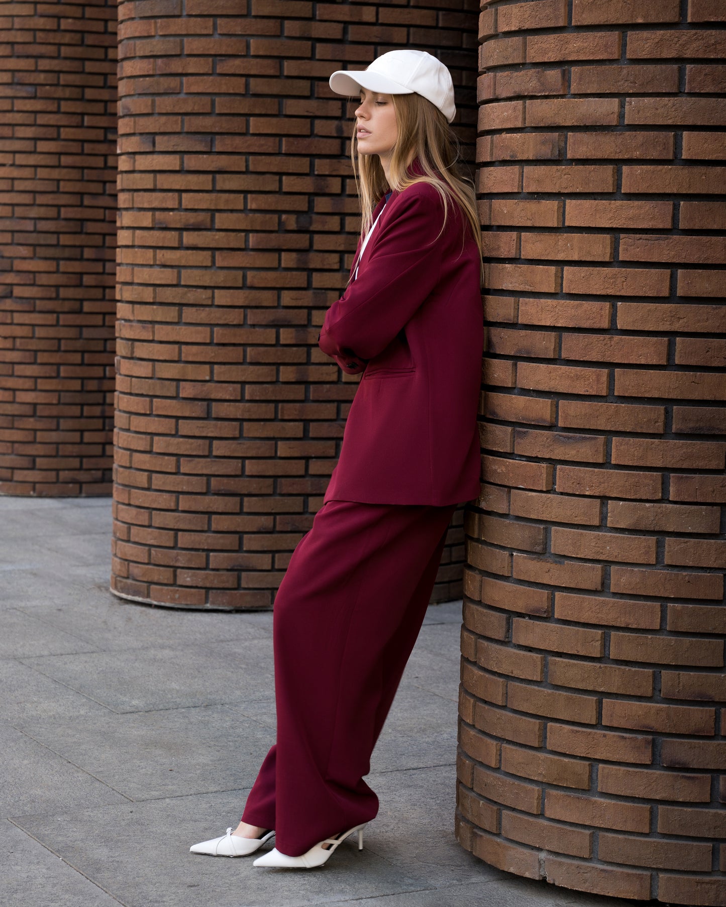 Pepper suit Burgundy